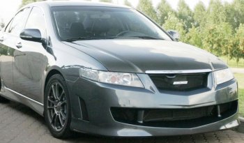 8 399 р. Бампер передний Mugen Style Honda Accord CL седан дорестайлинг (2002-2005) (Неокрашенный)  с доставкой в г. Тольятти. Увеличить фотографию 2