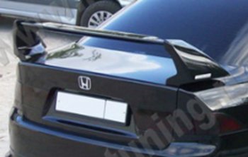 Спойлер высокий составной MUGEN Style var №2 Acura (Акура) TSX (ТСХ)  CU2 (2008-2014), Honda (Хонда) Accord (Аккорд)  8 CU (2008-2011)