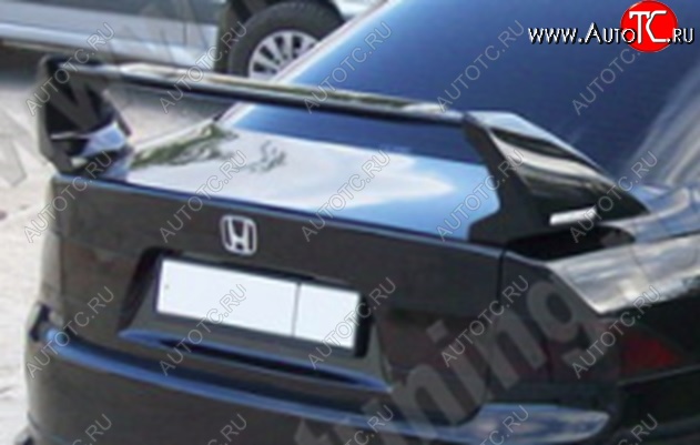 11 999 р. Спойлер высокий составной MUGEN Style var №2  Acura TSX  CU2 (2008-2014), Honda Accord  8 CU (2008-2011) (Неокрашенный)  с доставкой в г. Тольятти