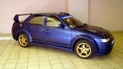 8 799 р. Арки WRC Evo Лада 2110 седан (1995-2007) (Неокрашенные)  с доставкой в г. Тольятти. Увеличить фотографию 4