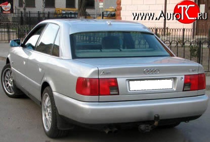 3 349 р. Козырёк STW Style на заднее лобовое стекло автомобиля Audi 100 С4 седан (1990-1995) (Неокрашенный)  с доставкой в г. Тольятти