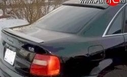 2 749 р. Козырёк RS на заднее лобовое стекло автомобиля Audi A4 B5 8D2 седан дорестайлинг (1994-1997) (Неокрашенный)  с доставкой в г. Тольятти. Увеличить фотографию 2