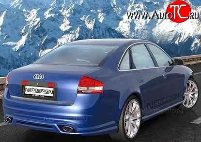 12 599 р. Задний бампер Magnus Style Audi A6 C5 дорестайлинг, седан (1997-2001) (Неокрашенный)  с доставкой в г. Тольятти