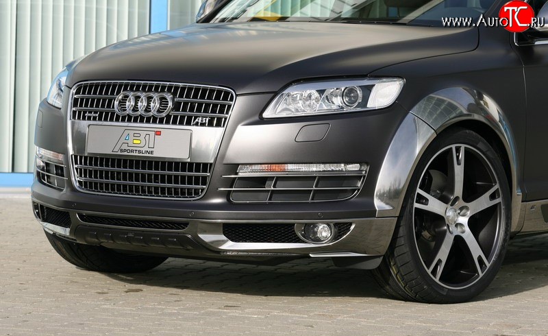 15 799 р. Накладка переднего бампера ABT Audi Q7 4L дорестайлинг (2005-2009)  с доставкой в г. Тольятти