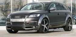 15 799 р. Накладка переднего бампера ABT Audi Q7 4L дорестайлинг (2005-2009)  с доставкой в г. Тольятти. Увеличить фотографию 2