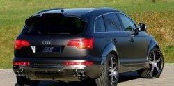 6 999 р. Накладка заднего бампера ABT Audi Q7 4L дорестайлинг (2005-2009)  с доставкой в г. Тольятти. Увеличить фотографию 3