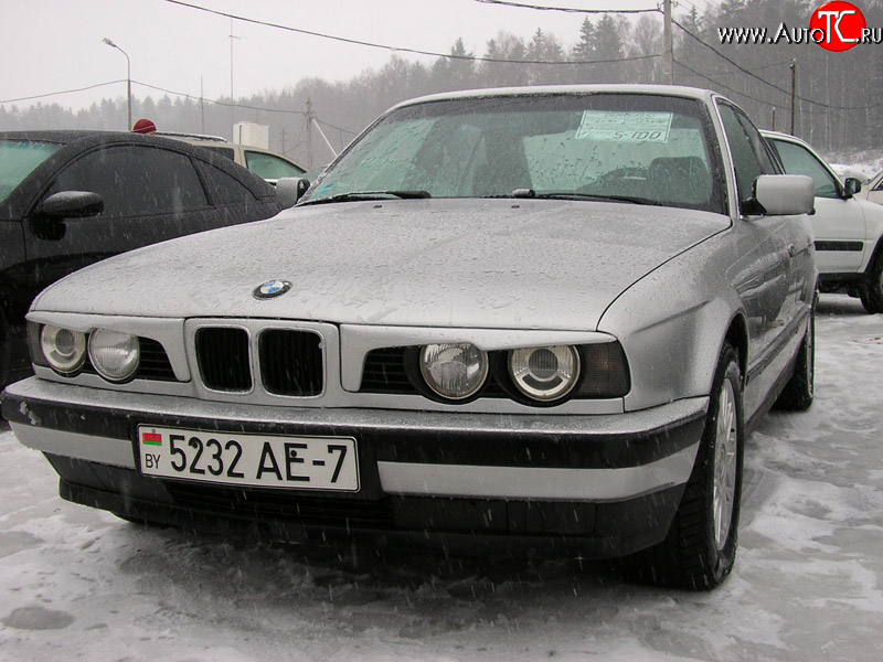 899 р. Реснички Uniq BMW 5 серия E34 седан дорестайлинг (1988-1994)  с доставкой в г. Тольятти