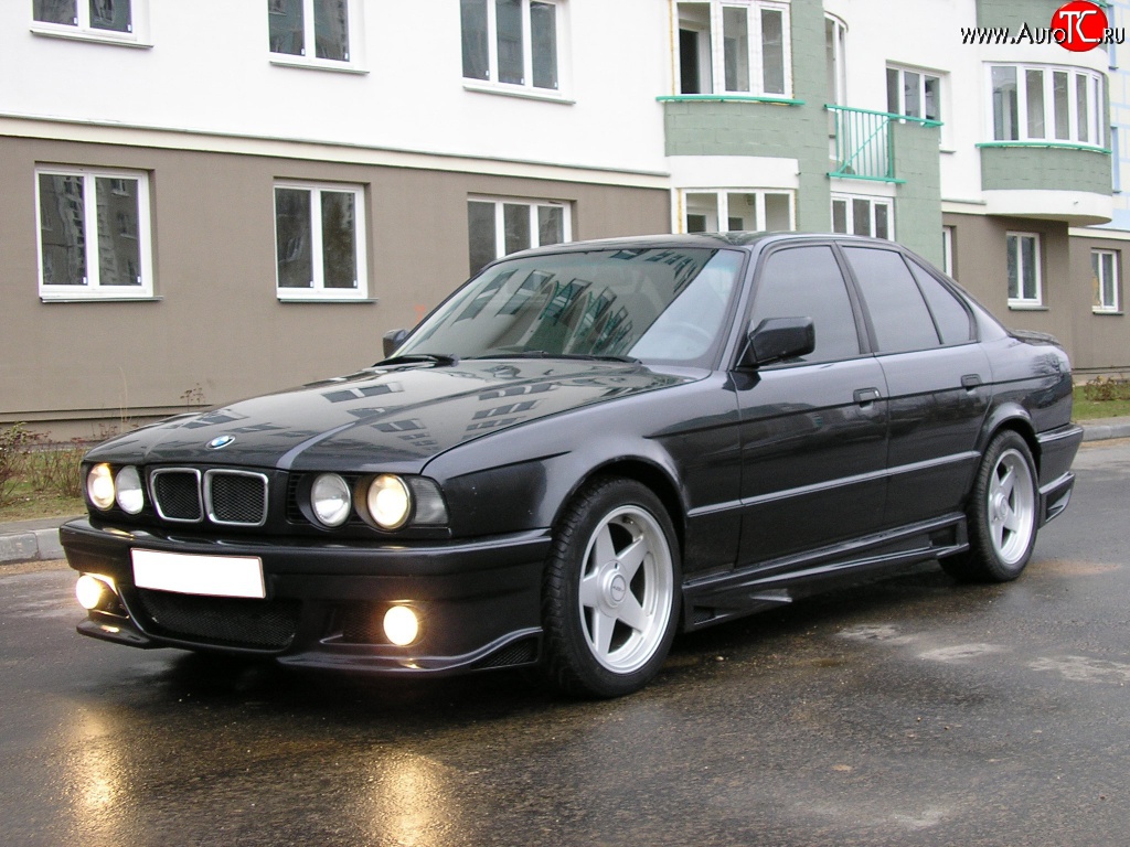 8 399 р. Передний бампер Devil BMW 5 серия E34 седан дорестайлинг (1988-1994)  с доставкой в г. Тольятти