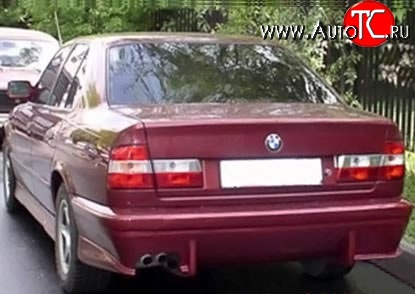 8 149 р. Задний бампер HAMANN Competition BMW 5 серия E34 седан дорестайлинг (1988-1994) (Неокрашенный)  с доставкой в г. Тольятти