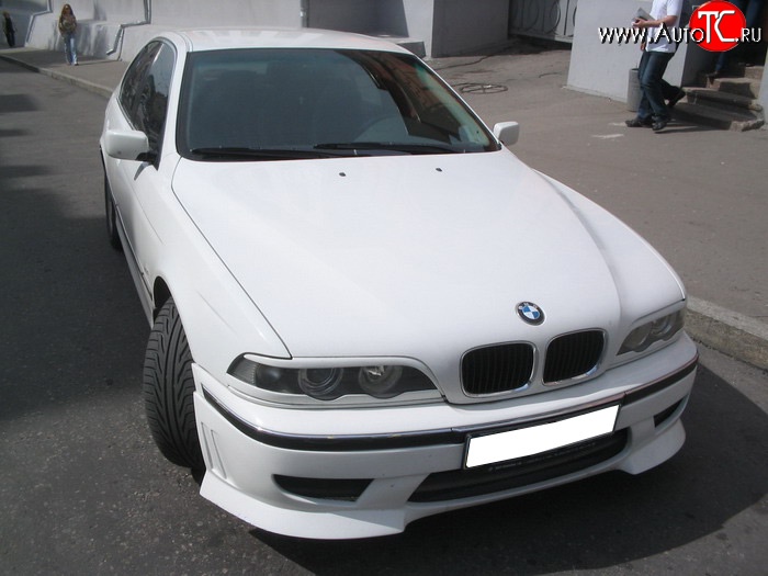 5 199 р. Юбка переднего бампера Devil Style BMW 5 серия E39 седан дорестайлинг (1995-2000)  с доставкой в г. Тольятти