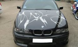 5 199 р. Юбка переднего бампера Devil Style BMW 5 серия E39 седан дорестайлинг (1995-2000)  с доставкой в г. Тольятти. Увеличить фотографию 4