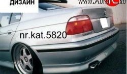 4 399 р. Накладка заднего бампера Driver BMW 5 серия E39 седан дорестайлинг (1995-2000)  с доставкой в г. Тольятти. Увеличить фотографию 2