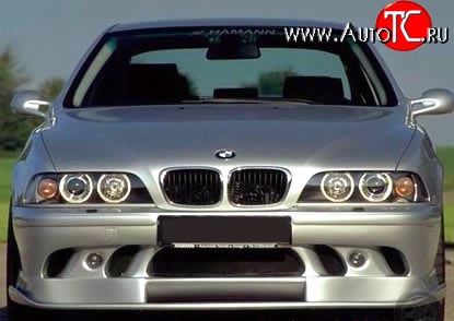 5 749 р. Накладка переднего бампера HAMANN Competition BMW 5 серия E39 седан дорестайлинг (1995-2000) (Неокрашенная)  с доставкой в г. Тольятти