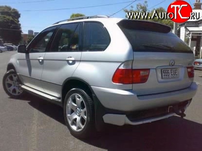 6 449 р. Накладка заднего бампера Sport Package BMW X5 E53 дорестайлинг (1999-2003)  с доставкой в г. Тольятти