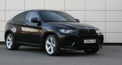 4 749 р. Накладки Global-Tuning на передний бампер автомобиля  BMW X6  E71 (2008-2014) дорестайлинг, рестайлинг (Неокрашенная)  с доставкой в г. Тольятти. Увеличить фотографию 2