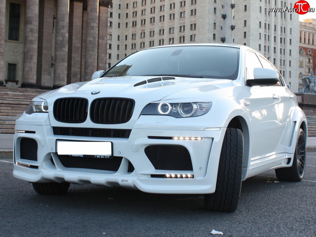 1 449 р. Реснички Hamann Tycoon Evo M BMW X6 E71 рестайлинг (2012-2014)  с доставкой в г. Тольятти