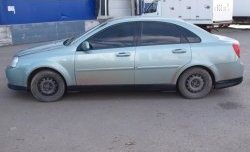 3 399 р. Пороги накладки CTS Chevrolet Lacetti седан (2002-2013) (Неокрашенные)  с доставкой в г. Тольятти. Увеличить фотографию 2