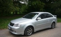 3 499 р. Накладка CTS на передний бампер автомобиля Chevrolet Lacetti седан (2002-2013) (Неокрашенная)  с доставкой в г. Тольятти. Увеличить фотографию 2