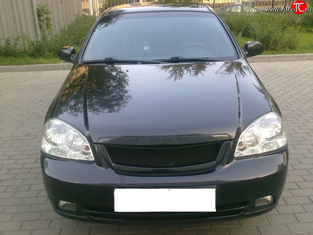 2 699 р. Решётка радиатора CTS Chevrolet Lacetti седан (2002-2013) (Неокрашенная)  с доставкой в г. Тольятти