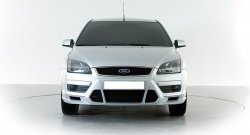 2 899 р. Накладка переднего бампера Sport Style Ford Focus 2  седан дорестайлинг (2004-2008) (Неокрашенная)  с доставкой в г. Тольятти. Увеличить фотографию 3