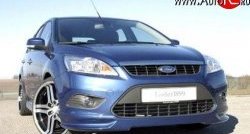 6 599 р. Накладка переднего бампера Loder 1899  Ford Focus  2 (2007-2011) седан рестайлинг, универсал рестайлинг, хэтчбэк 3 дв. рестайлинг, хэтчбэк 5 дв. рестайлинг (Неокрашенная)  с доставкой в г. Тольятти. Увеличить фотографию 2