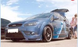 Накладка переднего стайлингового (кабри) бампера Sport Ford (Форд) Focus (Фокус)  2 (2004-2008) 2  седан дорестайлинг, хэтчбэк 3 дв. дорестайлинг, хэтчбэк 5 дв. дорестайлинг