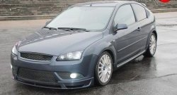 5 899 р. Пороги накладки Sport Ford Focus 2 хэтчбэк 3 дв. дорестайлинг (2004-2007) (Неокрашенные)  с доставкой в г. Тольятти. Увеличить фотографию 2