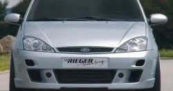 8 899 р. Передний бампер Rieger Ford Focus 1 универсал рестайлинг (2001-2005)  с доставкой в г. Тольятти. Увеличить фотографию 2