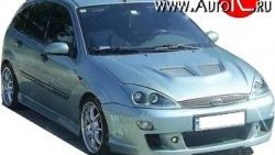 8 899 р. Передний бампер Rieger Ford Focus 1 универсал рестайлинг (2001-2005)  с доставкой в г. Тольятти. Увеличить фотографию 4