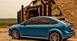 Пороги накладки ST Ford Focus 2 хэтчбэк 5 дв. рестайлинг (2007-2011)