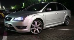 6 999 р. Пороги накладки ST  Ford Focus  2 (2004-2011)  седан дорестайлинг, хэтчбэк 5 дв. дорестайлинг, седан рестайлинг, хэтчбэк 5 дв. рестайлинг (Неокрашенные)  с доставкой в г. Тольятти. Увеличить фотографию 4