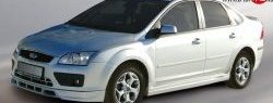 4 999 р. Накладка переднего бампера FT  Ford Focus  2 (2004-2008)  седан дорестайлинг, универсал дорестайлинг, хэтчбэк 3 дв. дорестайлинг, хэтчбэк 5 дв. дорестайлинг (Неокрашенная)  с доставкой в г. Тольятти. Увеличить фотографию 2