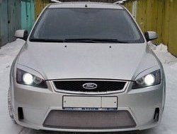 14 299 р. Передний бампер Concept Ford Focus 2 хэтчбэк 3 дв. дорестайлинг (2004-2007) (Неокрашенный)  с доставкой в г. Тольятти. Увеличить фотографию 2