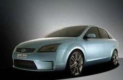 14 299 р. Передний бампер Concept Ford Focus 2 хэтчбэк 3 дв. дорестайлинг (2004-2007) (Неокрашенный)  с доставкой в г. Тольятти. Увеличить фотографию 4