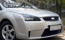 14 299 р. Передний бампер Concept Ford Focus 2 хэтчбэк 3 дв. дорестайлинг (2004-2007) (Неокрашенный)  с доставкой в г. Тольятти. Увеличить фотографию 5