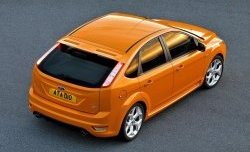 6 999 р. Спойлер ST  Ford Focus  2 (2004-2011) хэтчбэк 3 дв. дорестайлинг, хэтчбэк 5 дв. дорестайлинг, хэтчбэк 3 дв. рестайлинг, хэтчбэк 5 дв. рестайлинг (Неокрашенный)  с доставкой в г. Тольятти. Увеличить фотографию 2