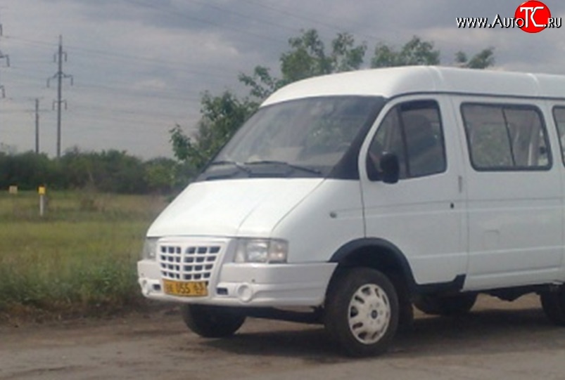 3 099 р. Передний бампер Old-Audi ГАЗ Баргузин 2217 автобус дорестайлинг (1998-2002) (Неокрашенный)  с доставкой в г. Тольятти