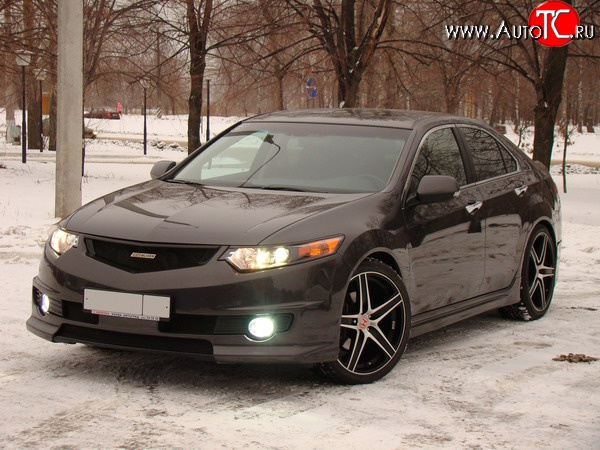 27 799 р. Передний бампер MUGEN  Honda Accord  8 CU (2008-2011) седан дорестайлинг (Неокрашенный)  с доставкой в г. Тольятти