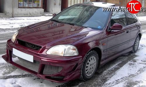 5 049 р. Передний бампер на Honda Civic EJ,EK,EM седан дорестайлинг (1995-1998)  с доставкой в г. Тольятти