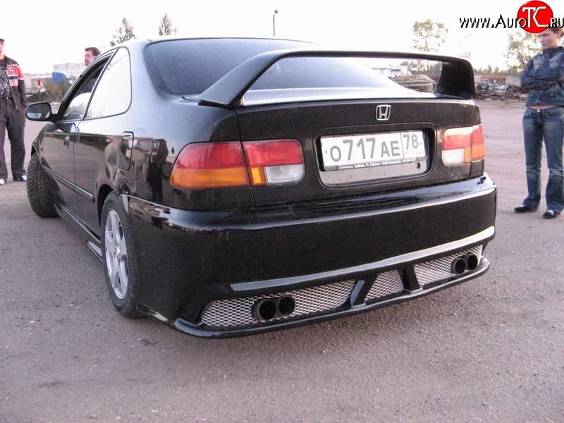 5 499 р. Задний бампер VeilSide Honda Civic EJ,EK,EM седан дорестайлинг (1995-1998)  с доставкой в г. Тольятти