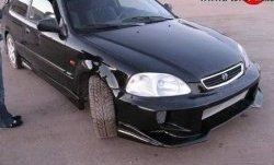 5 049 р. Передний бампер на Honda Civic EJ,EK,EM седан дорестайлинг (1995-1998)  с доставкой в г. Тольятти. Увеличить фотографию 2