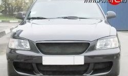 4 699 р. Передний бампер ATH-classic Hyundai Accent седан ТагАЗ (2001-2012) (Неокрашенный)  с доставкой в г. Тольятти. Увеличить фотографию 3