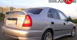 6 549 р. Пороги накладки Street Hyundai Accent седан ТагАЗ (2001-2012) (Неокрашенные)  с доставкой в г. Тольятти. Увеличить фотографию 2