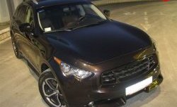 11 599 р. Пороги накладки Diablo INFINITI FX50 S51 рестайлинг (2012-2014) (Неокрашенные)  с доставкой в г. Тольятти. Увеличить фотографию 4