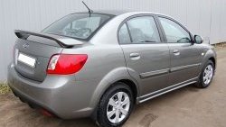 5 999 р. Пороги накладки GT Dynamics KIA Rio 2 JB дорестайлинг седан (2005-2009) (Неокрашенные)  с доставкой в г. Тольятти. Увеличить фотографию 3