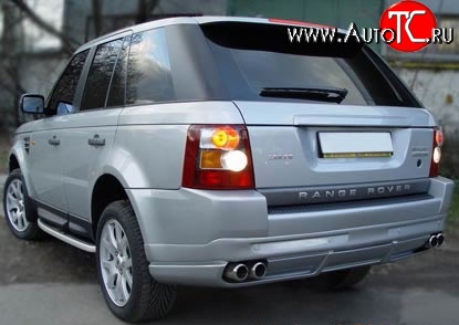 14 949 р. Накладка заднего бампера ARDEN Land Rover Range Rover Sport 1 L320 дорестайлинг (2005-2009) (Неокрашенная)  с доставкой в г. Тольятти