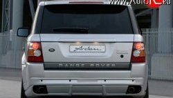 14 949 р. Накладка заднего бампера ARDEN Land Rover Range Rover Sport 1 L320 дорестайлинг (2005-2009) (Неокрашенная)  с доставкой в г. Тольятти. Увеличить фотографию 2