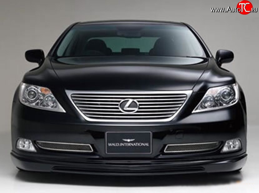 15 699 р. Накладка переднего бампера Wald Lexus LS460 XF40 дорестайлинг (2006-2009) (Неокрашенная)  с доставкой в г. Тольятти