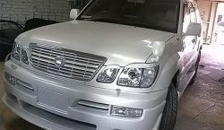 14 149 р. Накладка переднего бампера JAOS Style Lexus LX470 J100 дорестайлинг (1998-2002) (Неокрашенная)  с доставкой в г. Тольятти. Увеличить фотографию 2