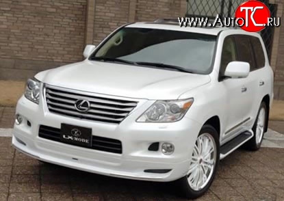 18 449 р. Накладка переднего бампера LX Mode Lexus LX570 J200 дорестайлинг (2007-2012) (Неокрашенная)  с доставкой в г. Тольятти